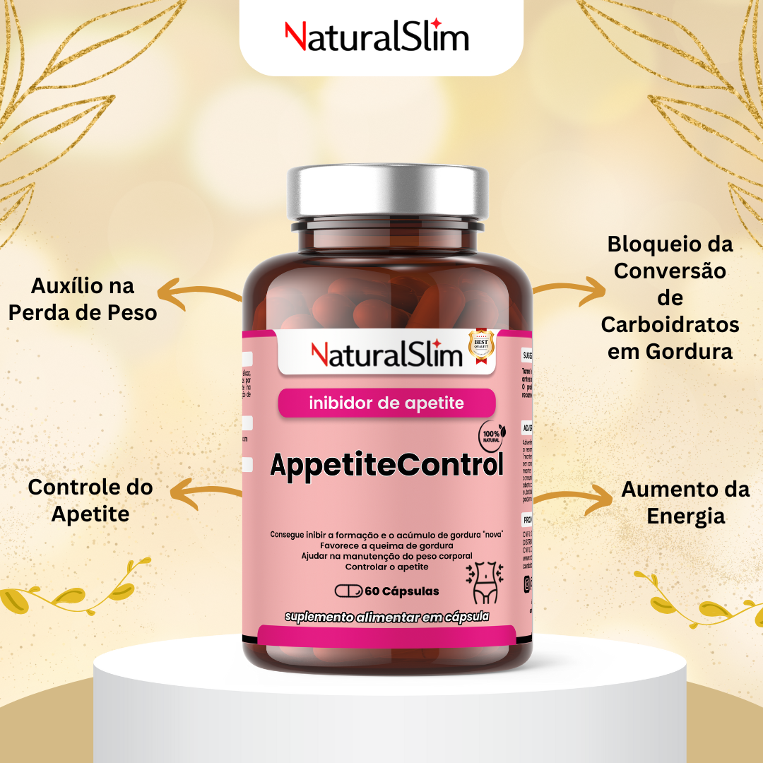 AppetiteControl 60 Cápsulas NaturalSlim