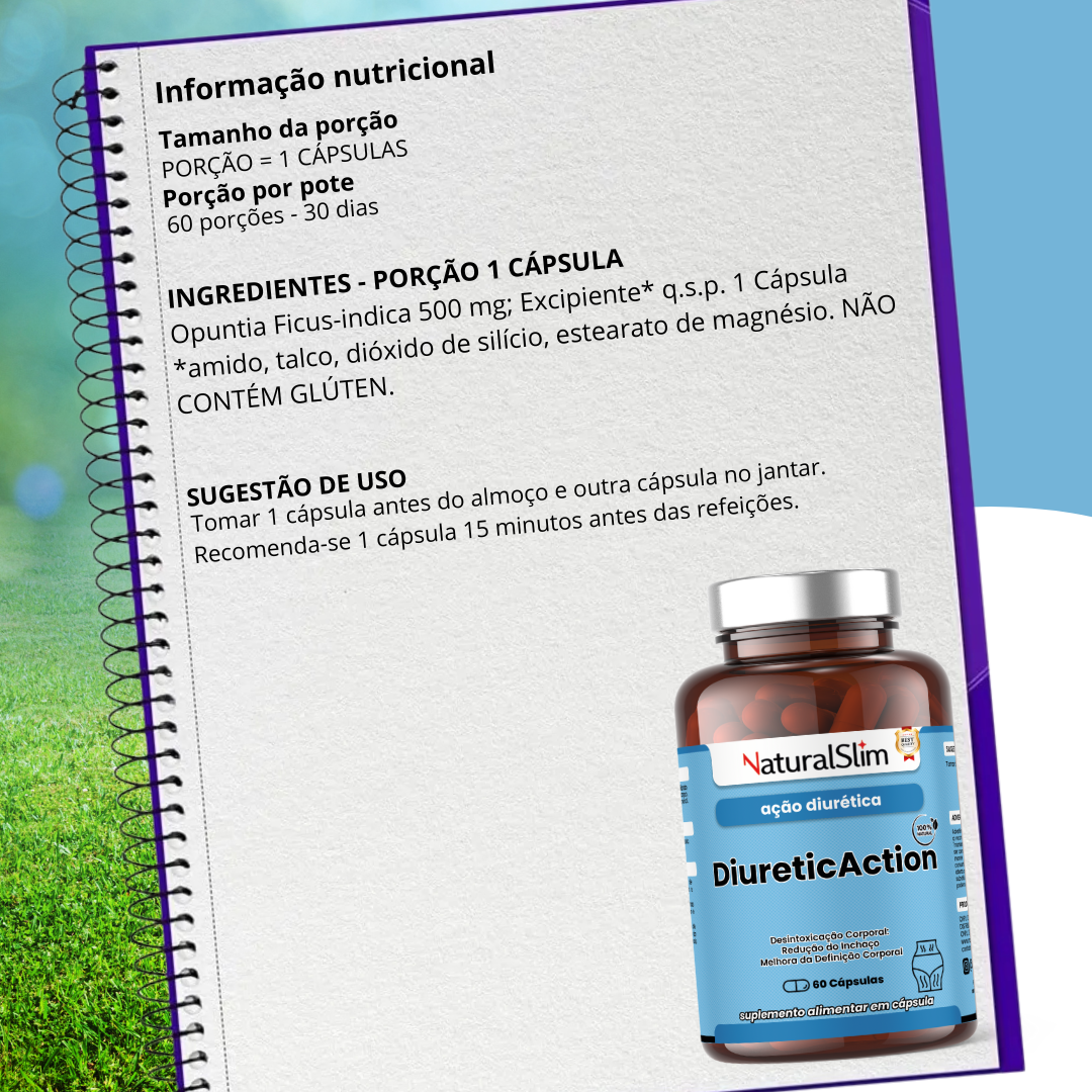 DiureticAction 60 Cápsulas NaturalSlim