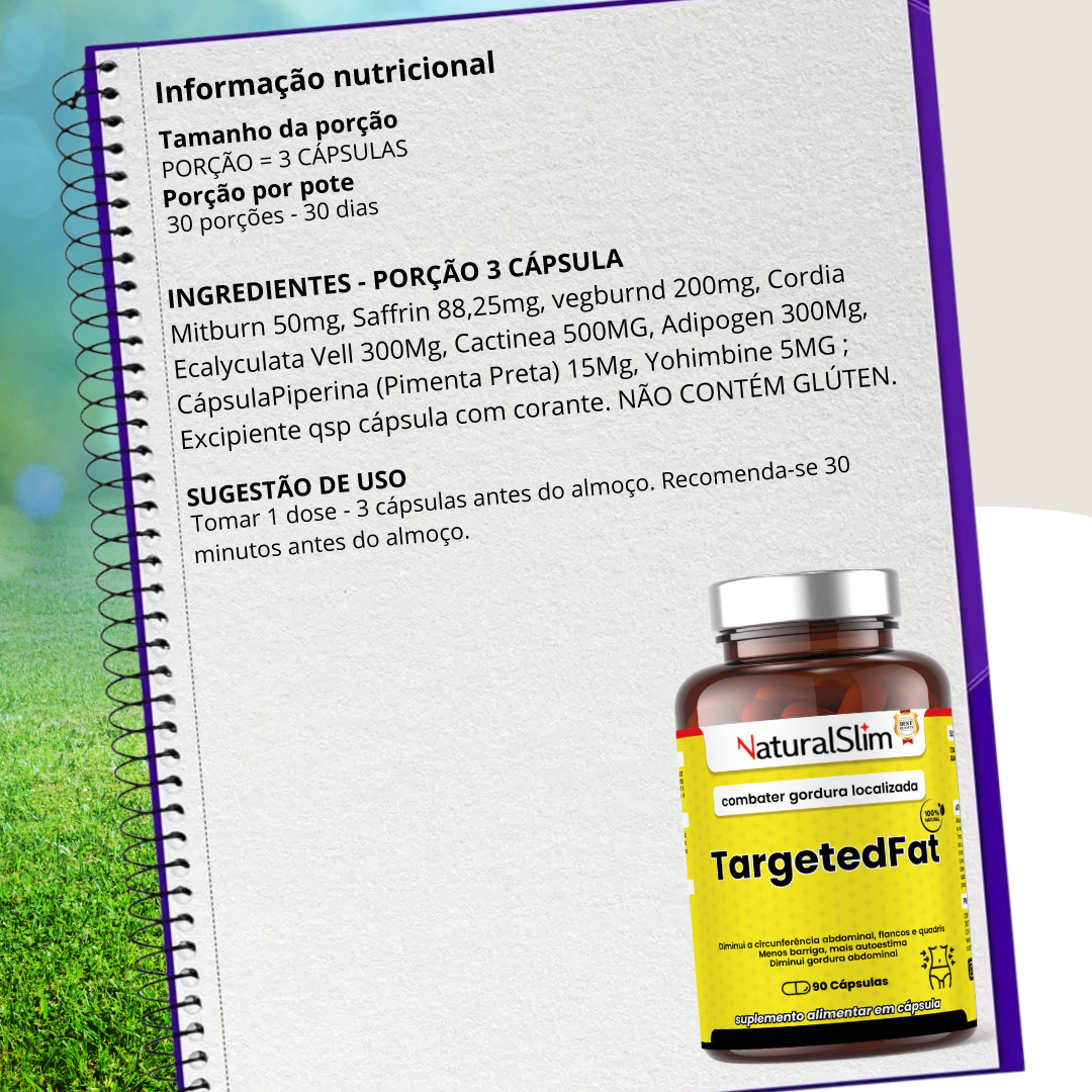 TargetedFat 90 Cápsulas NaturalSlim