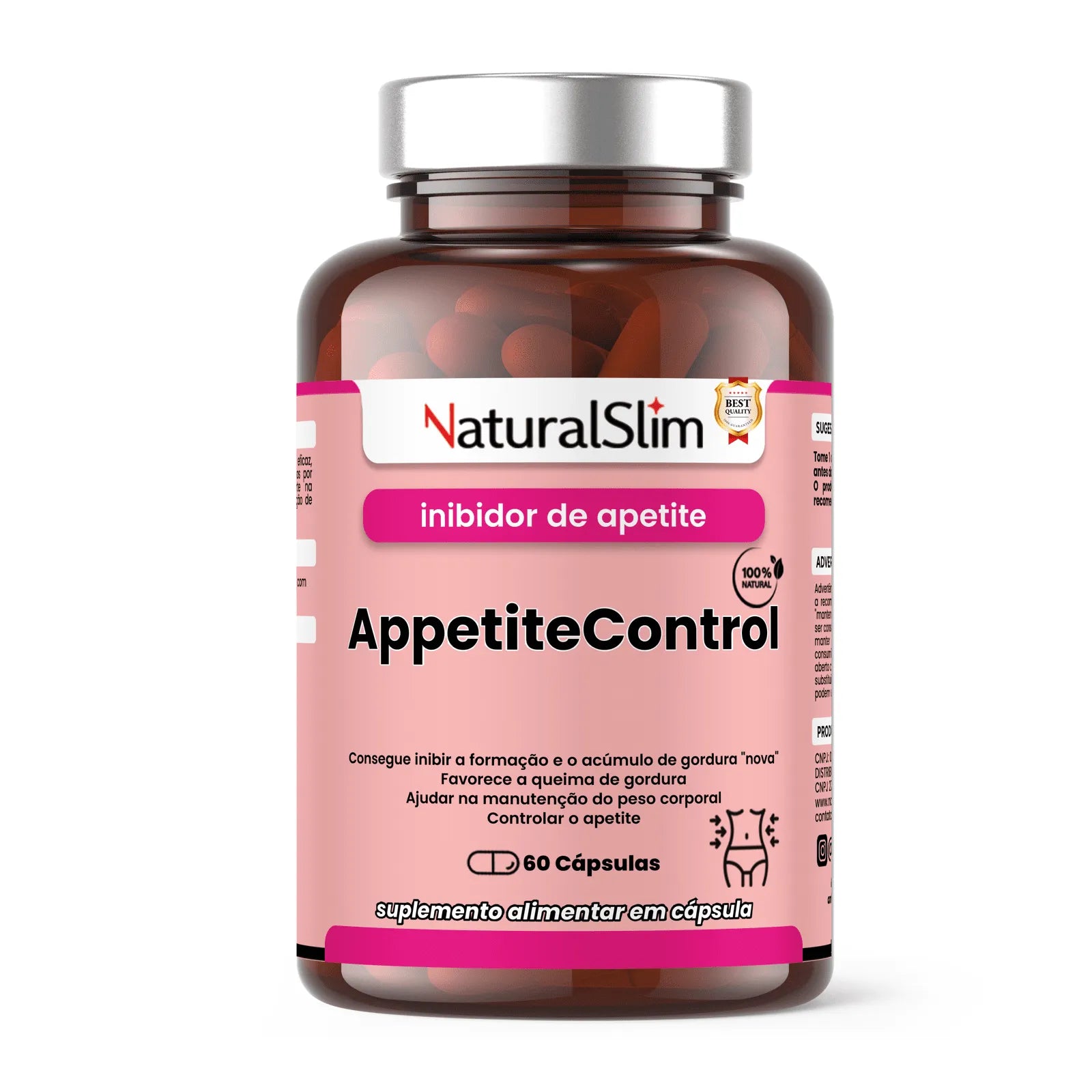 AppetiteControl 60 Cápsulas NaturalSlim