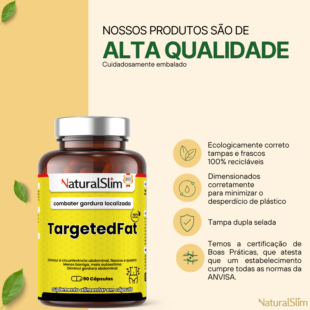 TargetedFat 90 Cápsulas NaturalSlim