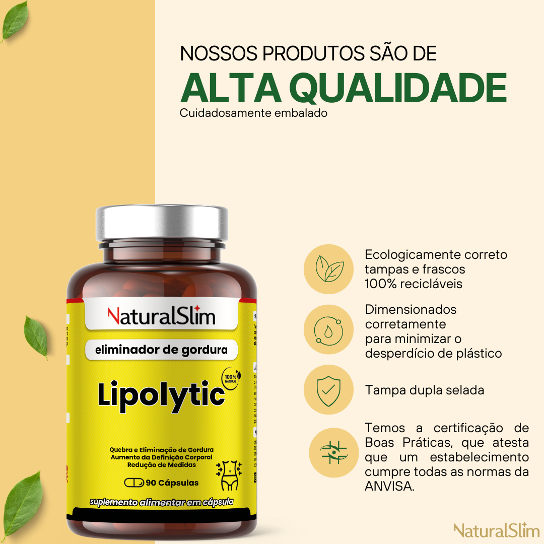 Lipolytic 90 Cápsulas NaturalSlim