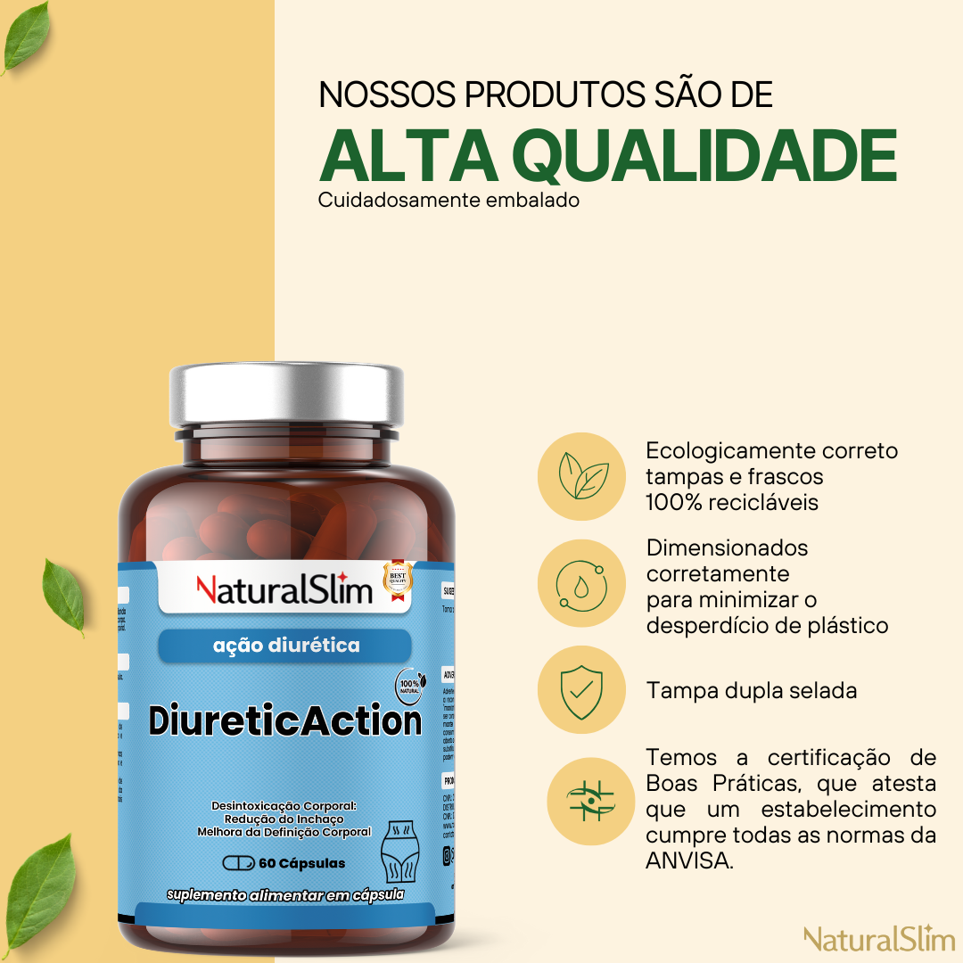 DiureticAction 60 Cápsulas NaturalSlim