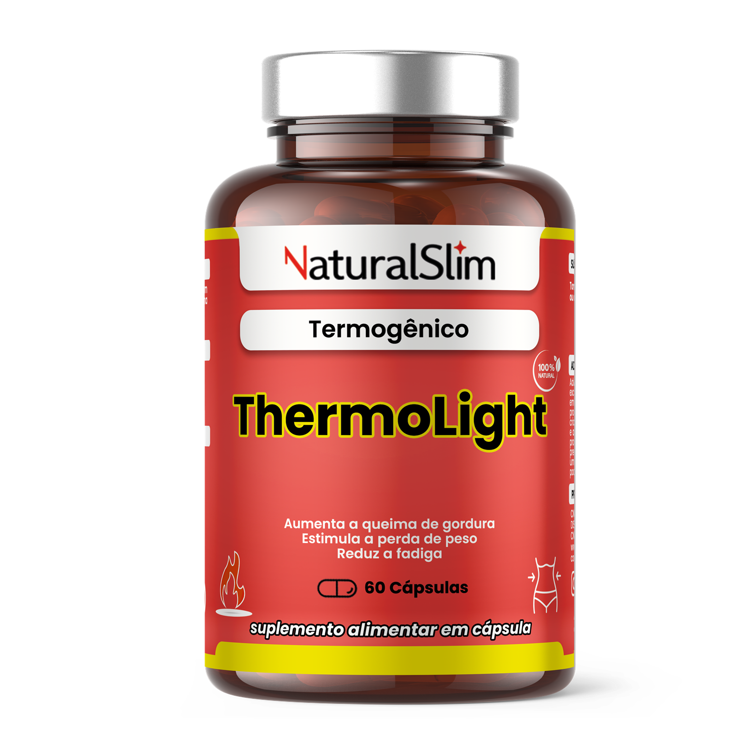 ThermoLight Termogênico 60 Cápsulas NaturalSlim